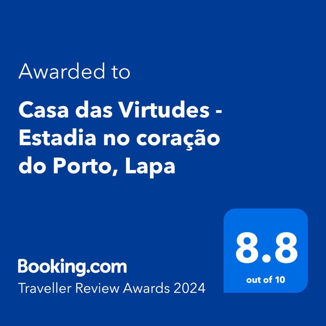 Casa Das Virtudes - Estadia No Coracao Do Porto, Lapa Kültér fotó
